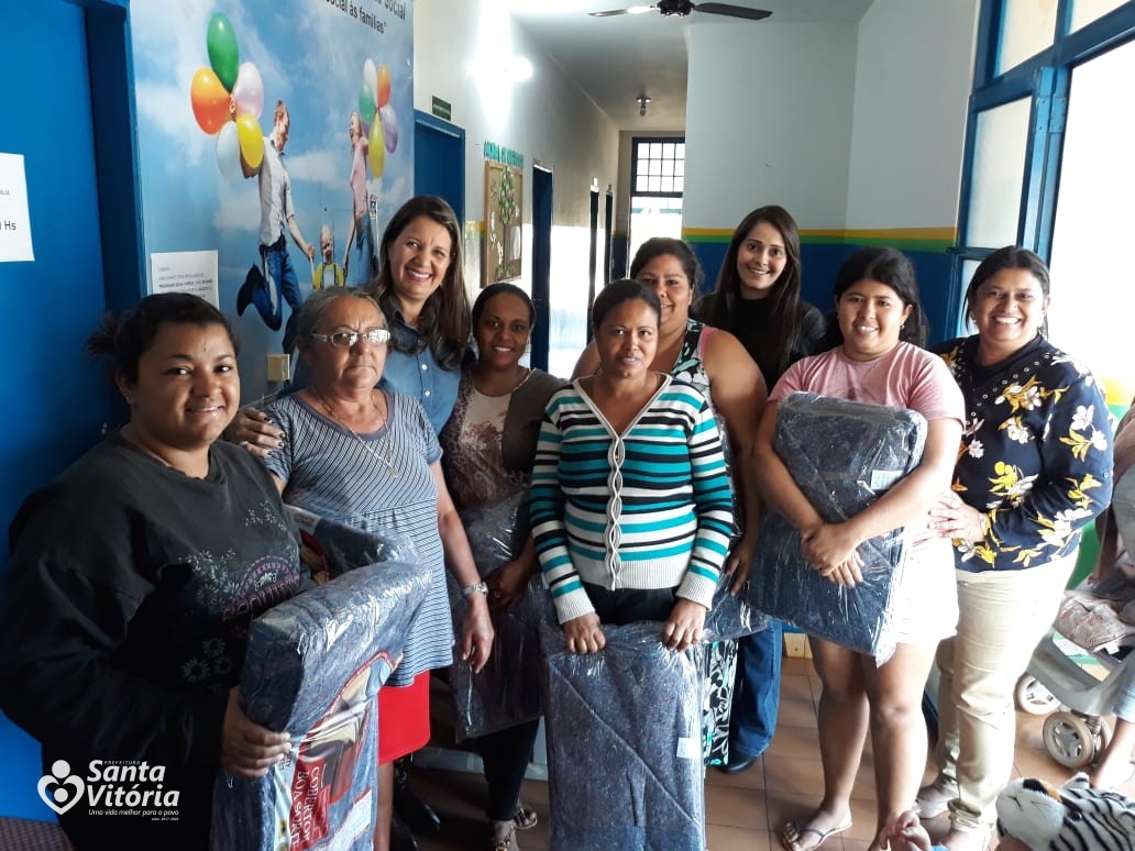 Secretaria de Desenvolvimento Social finaliza a distribuição de cobertores para famílias carentes do município no ano de 2018