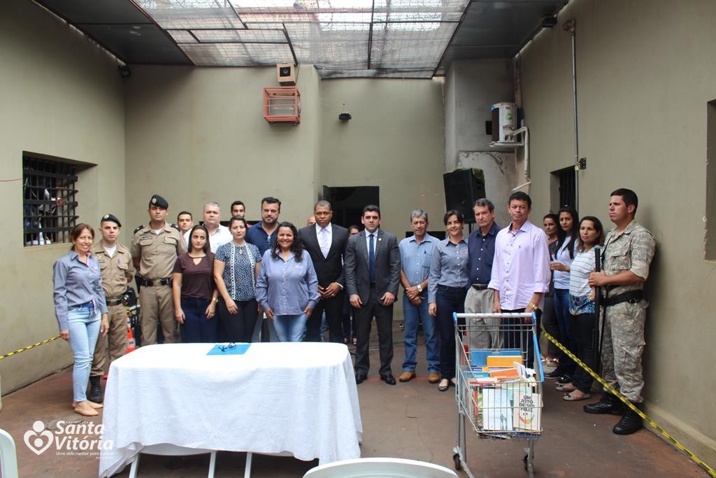 Patrimônio Cultural desenvolve ação educativa inédita no Presídio de Santa Vitória como tema do “Projeto Remição pela Leitura”