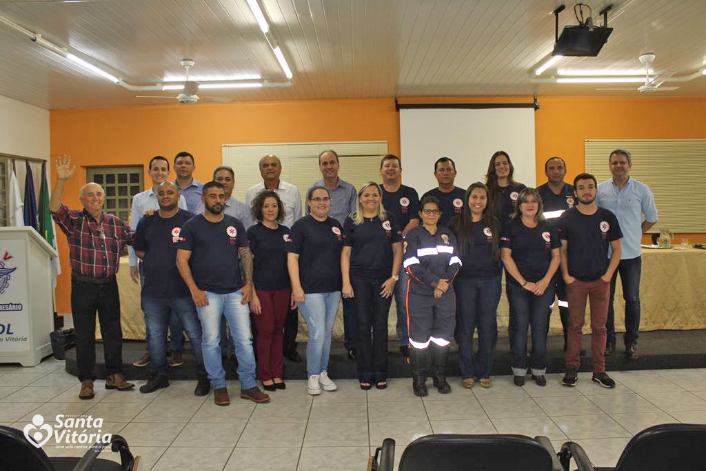 Solenidade em comemoração ao 1º ano do SAMU em Santa Vitória reúne autoridades e equipe apresenta os resultados das ações